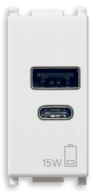 USB-A + USB-C